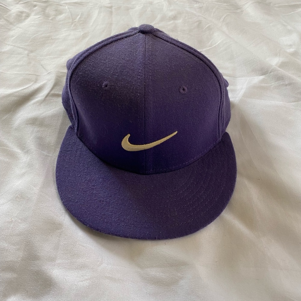 Purple Nike Fitted Cap